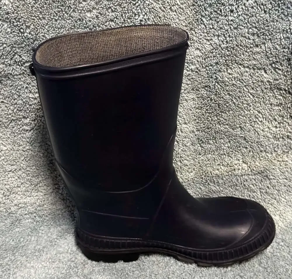 Kamik Kids Stomp Waterproof Rain Boots Navy Blue